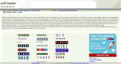 Desktop Screenshot of hitwebcounter.com